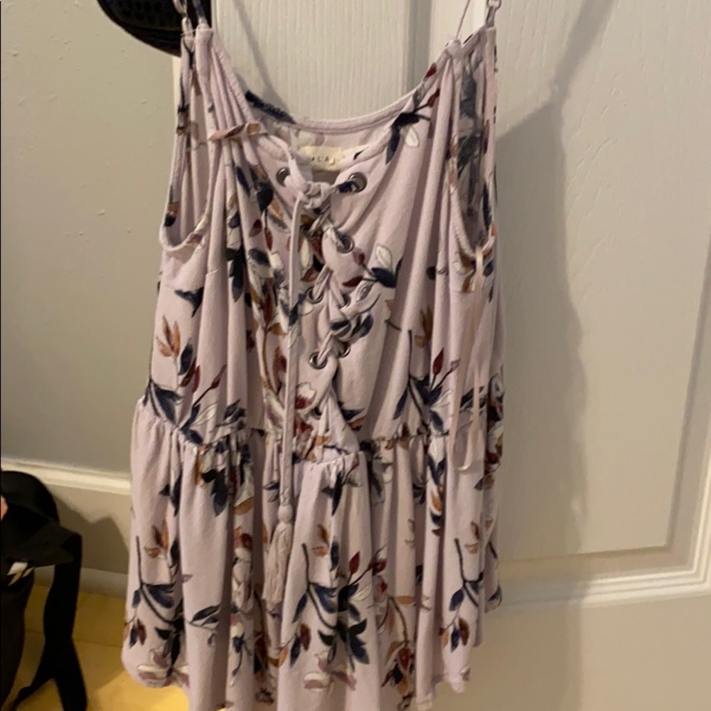 PACSUN floral tank top